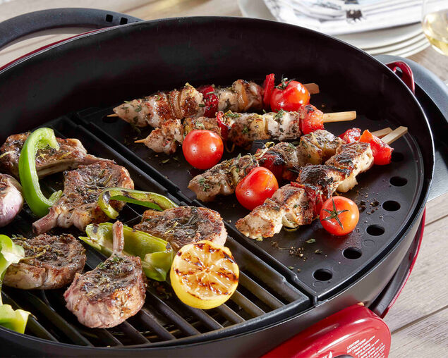 Ziegler & Brown Single Burner Portable Grill Reversible Aluminium Half Hotplate, , hi-res