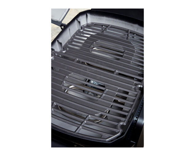 Ziggy Elite Twin Grill LPG BBQ - Gunmetal Grey, Gunmetal Grey, hi-res