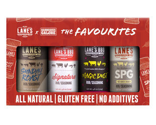 Lanes BBQ Rubs Gift Pack