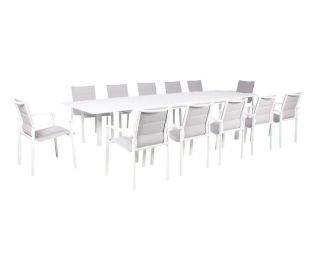 Boston-Jette 13 Piece Dining (White), White, hi-res image number null