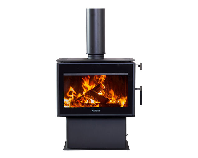 Austwood Thredbo Freestanding Wood Heater, , hi-res