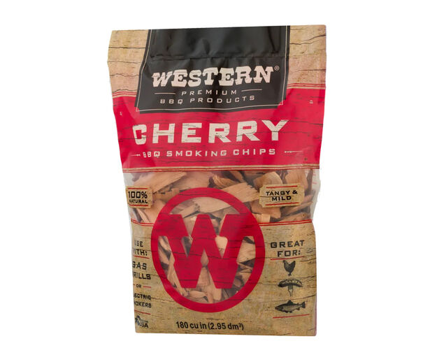 Western Premium Smoking Wood Chips - Cherry, , hi-res