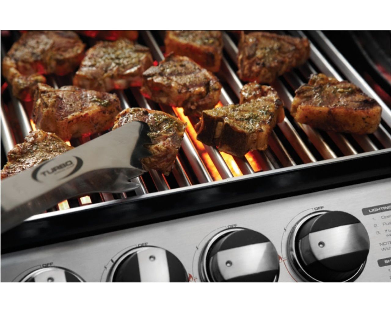 Turbo bbq hot sale 5 burner