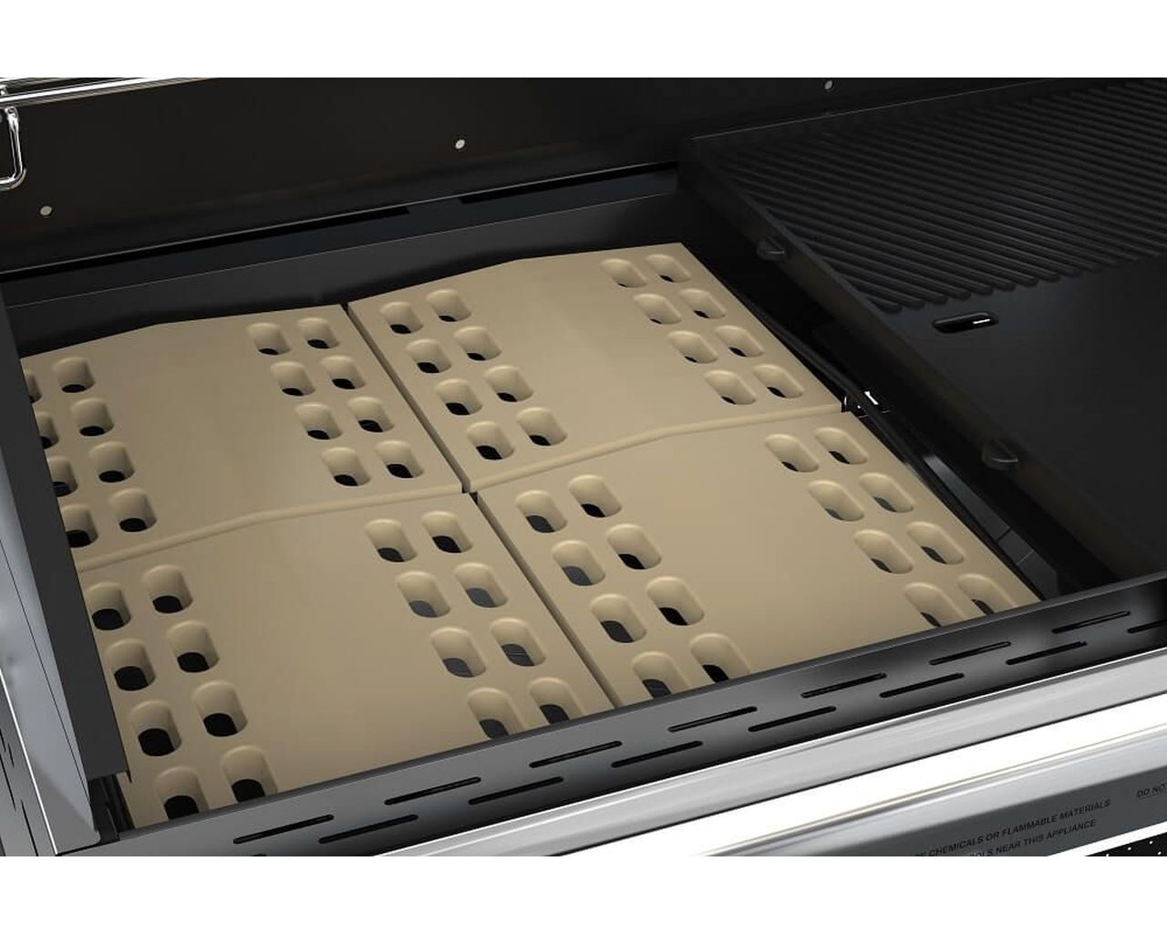 Buy Deluxe Beefmaster 4 Burner Build In BBQ at Barbeques Galore