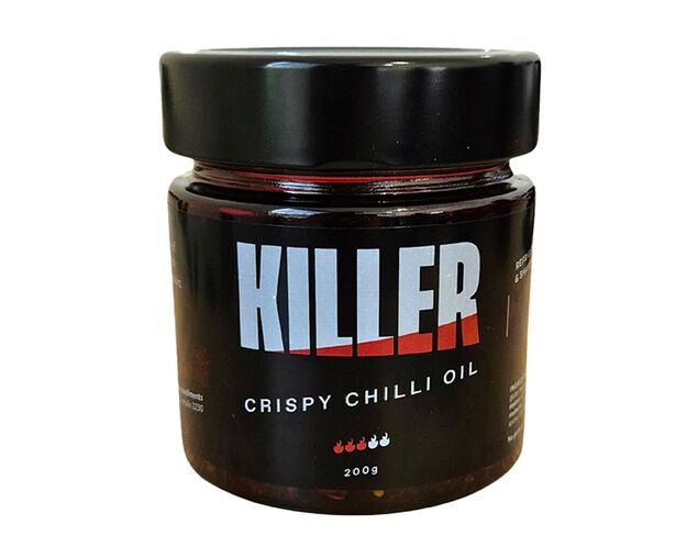 Killer Condiments Crispy Chilli Oil 200G, , hi-res image number null