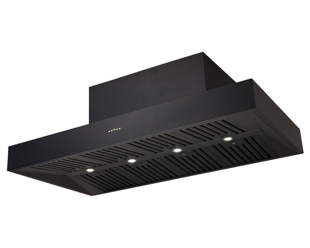 Schweigen Silent Black BBQ Alfresco Rangehood 1500mm 3000M³/hr Twin Motor, , hi-res