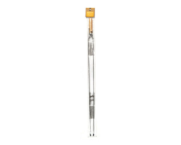 Pro Grill 90cm Double Prong Large Skewer, , hi-res