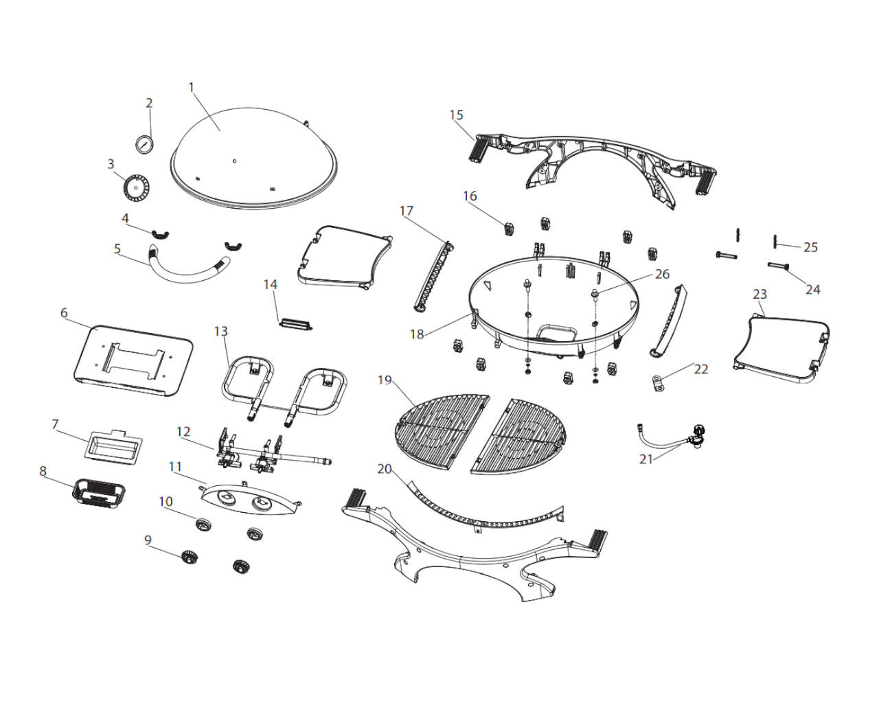 Buy Ziggy Classic Twin BBQ Spare Parts at Barbeques Galore