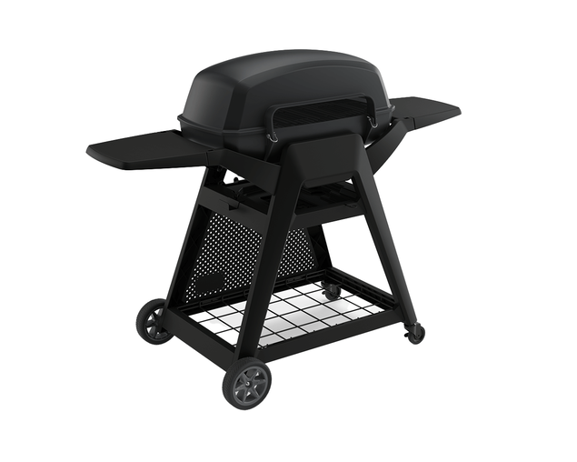 Ziggy Elite Triple Grill LPG BBQ Plus Cart Bundle - Midnight (Limited Edition), Midnight Limited Edition, hi-res