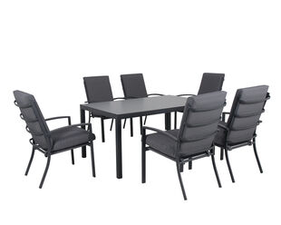 Jette-Boston Highback 7 Piece Dining