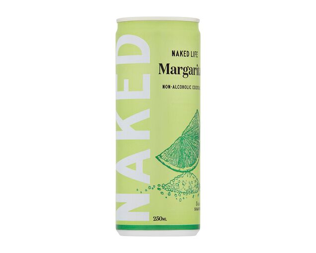 Naked Life Cocktail Margarita 4X250Ml, , hi-res image number null