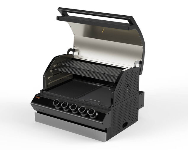 Ziegler & Brown Turbo Classic 5 Burner Build In BBQ (T Series) (Build-In with Brackets), , hi-res