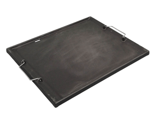 Turbo Matte Vitreous Enamel Cast Iron Hotplate - 400 x 485mm (15")