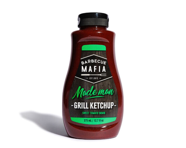 BBQ Mafia Made Man Ketchup 375Ml Squeeze Bottle, , hi-res image number null