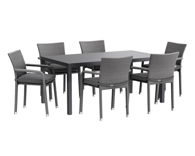 Avalon-Jette 7 Piece Dining Setting, , hi-res