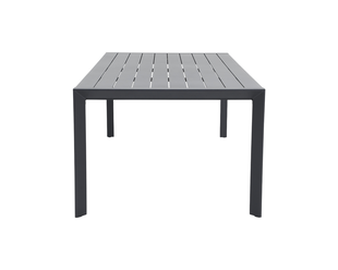 Jette Dining Table 220cm (Gunmetal Grey)