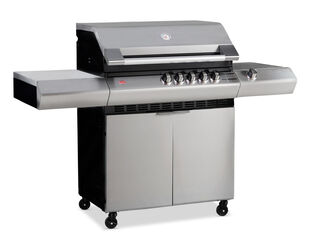 Ziegler & Brown Turbo Elite 5 Burner on Side Burner Cart