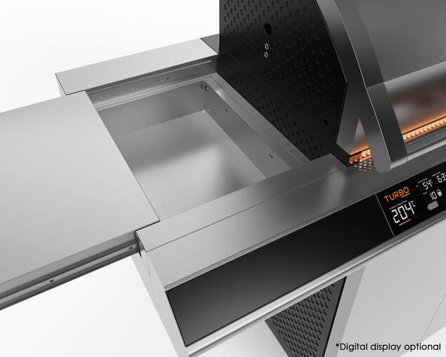 Ziegler & Brown Turbo Elite 5 Burner BBQ on Cart with Side Burner & Drawer (T Series), , hi-res