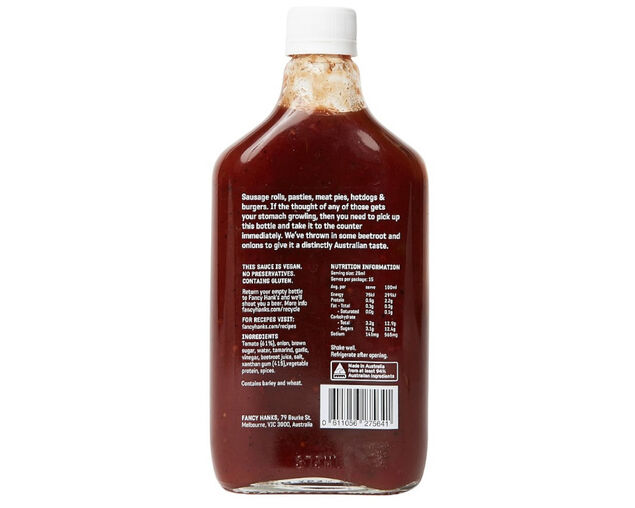 Fancy Hanks Original Tomato Sauce 375ml, , hi-res