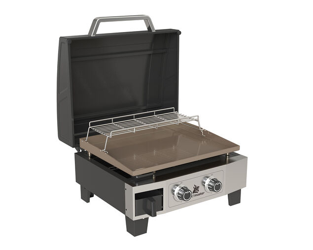 Beefmaster Griddle 2 Burner Flat Top BBQ on Cart, , hi-res