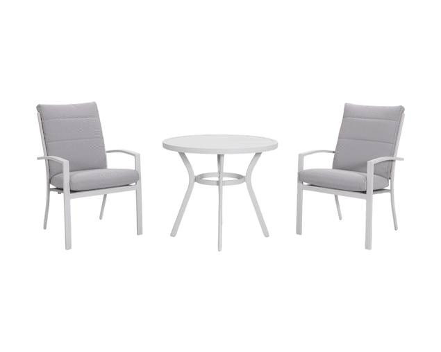 Jette 2 Seater Dining Bundle - Bone, Bone, hi-res image number null