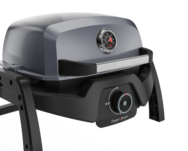 Ziggy Elite Nomad Single Burner Flame Failure BBQ - Gunmetal Grey, , hi-res