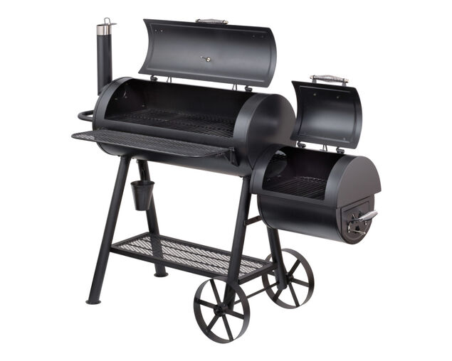 Hark Hickory Pit Offset Smoker, , hi-res