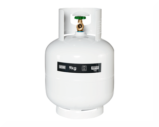 Empty 9kg LPG Gas Cylinder Bottle  with LCC-27 Safety Protection
