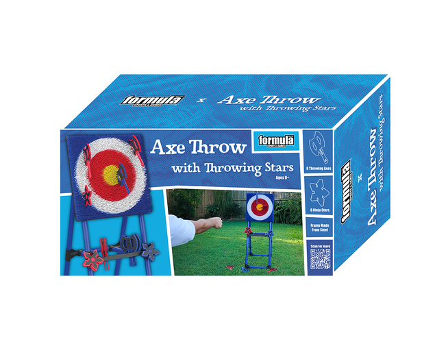 Axe Throwing with Throwing Stars, , hi-res