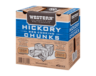 Western Premium Smoking Wood Chunks - Hickory