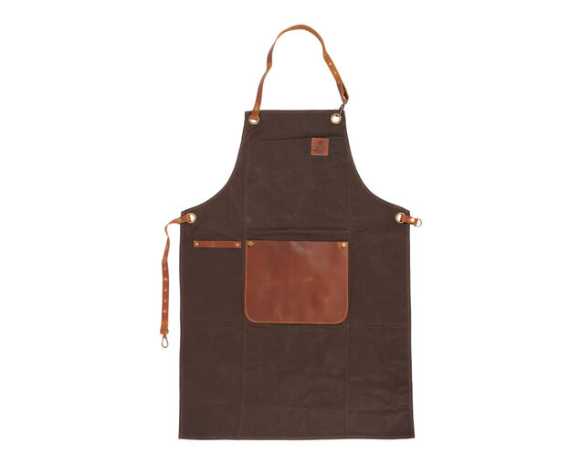 Pro Smoke Apron Brown, , hi-res image number null