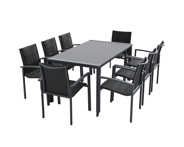 Boston-Eden 9 Piece Dining Setting, , hi-res image number null