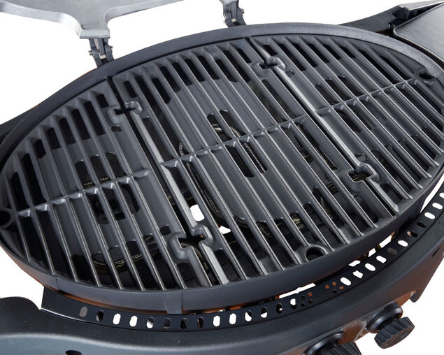 Ziggy Classic Triple Grill LPG BBQ - Gunmetal Grey, Gunmetal Grey, hi-res