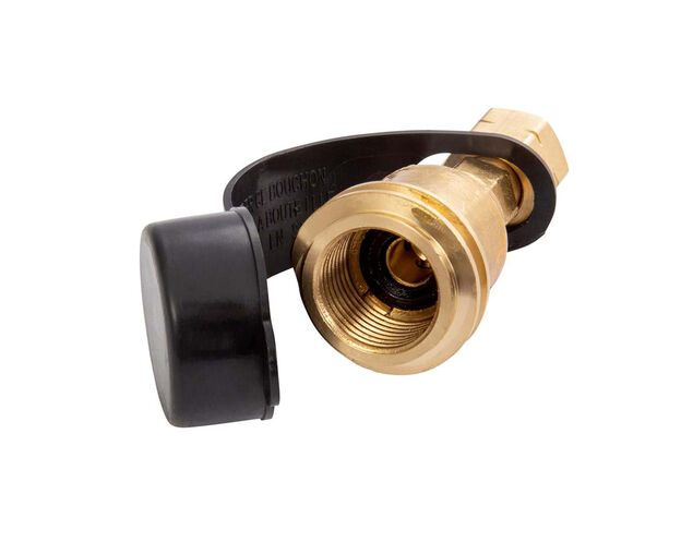 Gasmate Adaptor - 3/8" BSPP LH TO LCC27, , hi-res