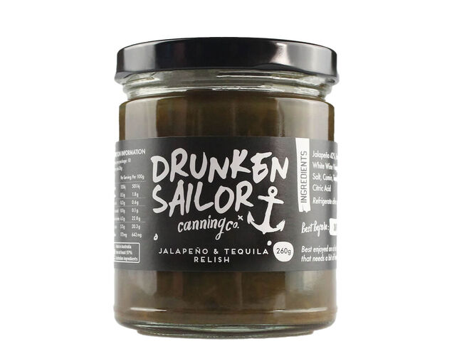 Drunken Sailor Jalapeno & Tequila Relish, , hi-res image number null