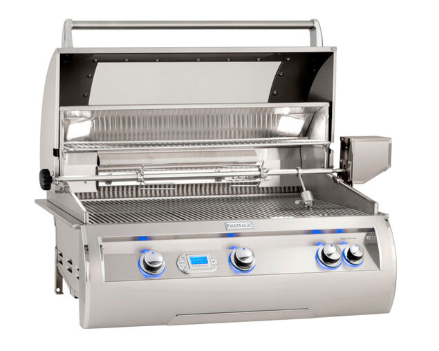 Fire Magic Grills Echelon E790i 3 Burner Built-In BBQ (H Shaped Burners) With Digital Thermometer And Magic Window, , hi-res