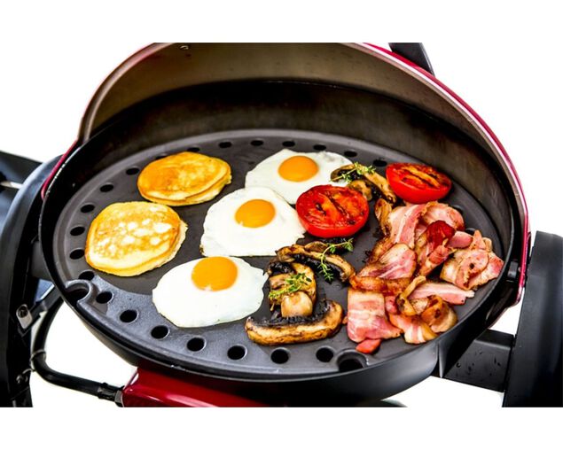 Ziegler & Brown Portable Grill  Full Cast Iron Hotplate (Suits Single Burner), , hi-res