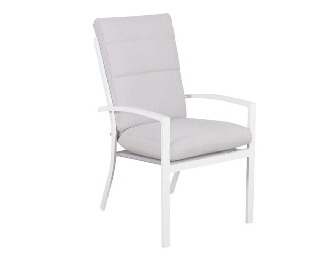 Jette Dining Chair - White, , hi-res image number null