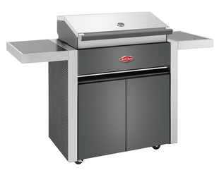 BeefEater 1700 Series - 4 Burner BBQ With Side Burner