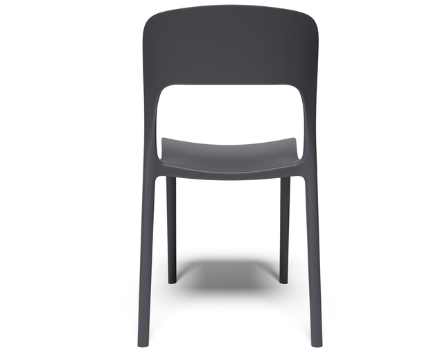 Riley Dining Chair - Grey, Grey, hi-res