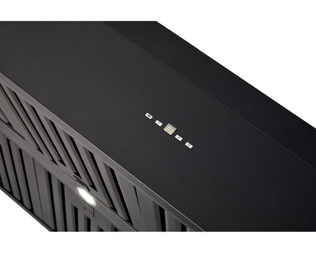 Schweigen Silent Black BBQ Alfresco Rangehood 1500mm 3000M³/hr Twin Motor, , hi-res