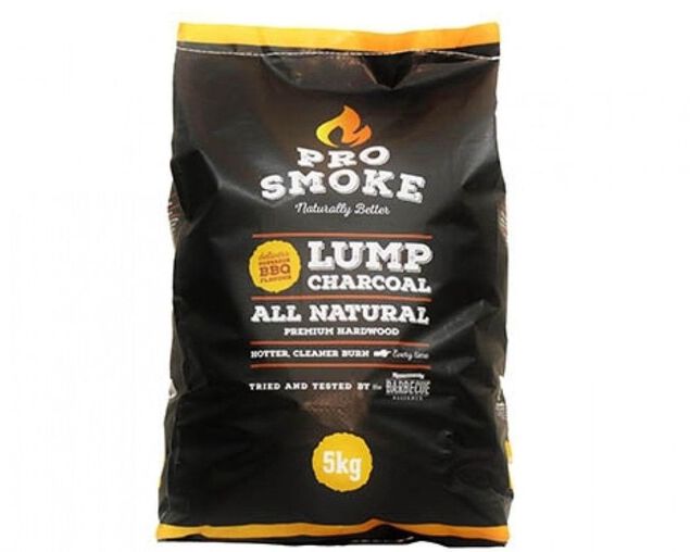 Pro Smoke 5kg Premium Hardwood Lump Charcoal, , hi-res image number null