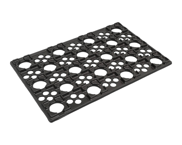 Vitreous Enamel Cast Iron Rock Tray Holder 18 Piece - 300 x 450mm, , hi-res
