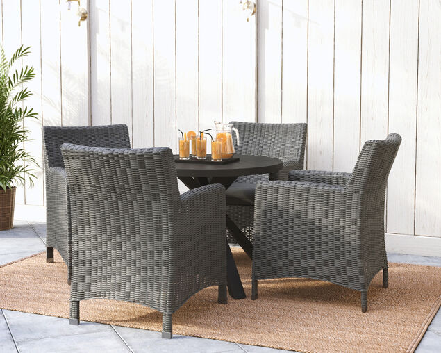 Avalon Tub & Jette 5-Piece Round Dining Setting, , hi-res