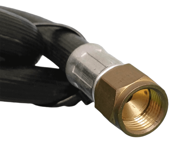 Flexible Gas Hose 900mm - 3/8" SEA Female to 3/8" BSP Male, , hi-res