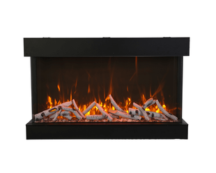Amantii Smart 50" unit - 14 1/4" in depth 3 sided glass fireplace