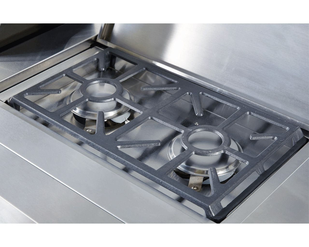 bbq with cooktop