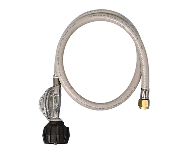 Hose & Regulator - 2Kph LCC27 & 900mm Hose, , hi-res