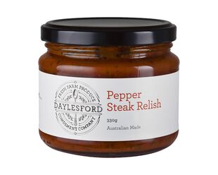 Daylesford Cond. Co Pepper Steak Relish 330G