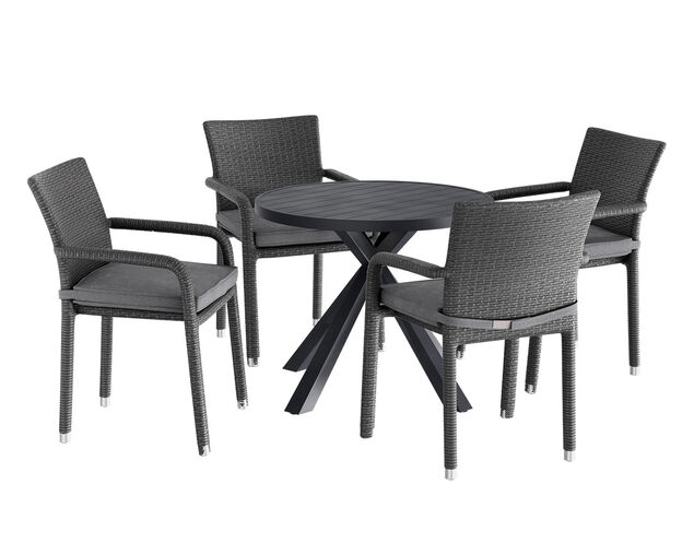 Avalon-Jette 5 Piece Dining Setting, , hi-res image number null